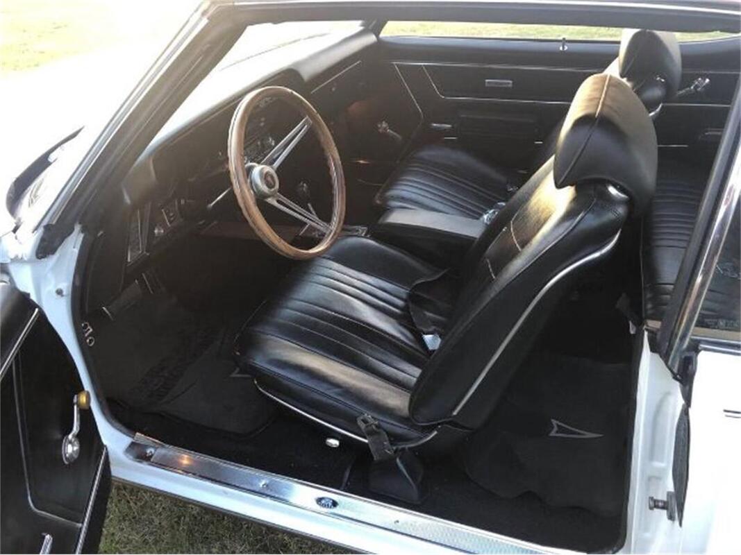 interior 1969 Pontiac GTO in Cadillac, Michigan