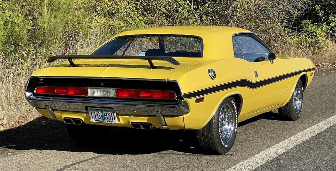 1970 Dodge Challenger in Oregon rear