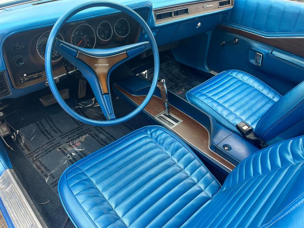 1972 Dodge Charger in Milford City, Connecticut interior