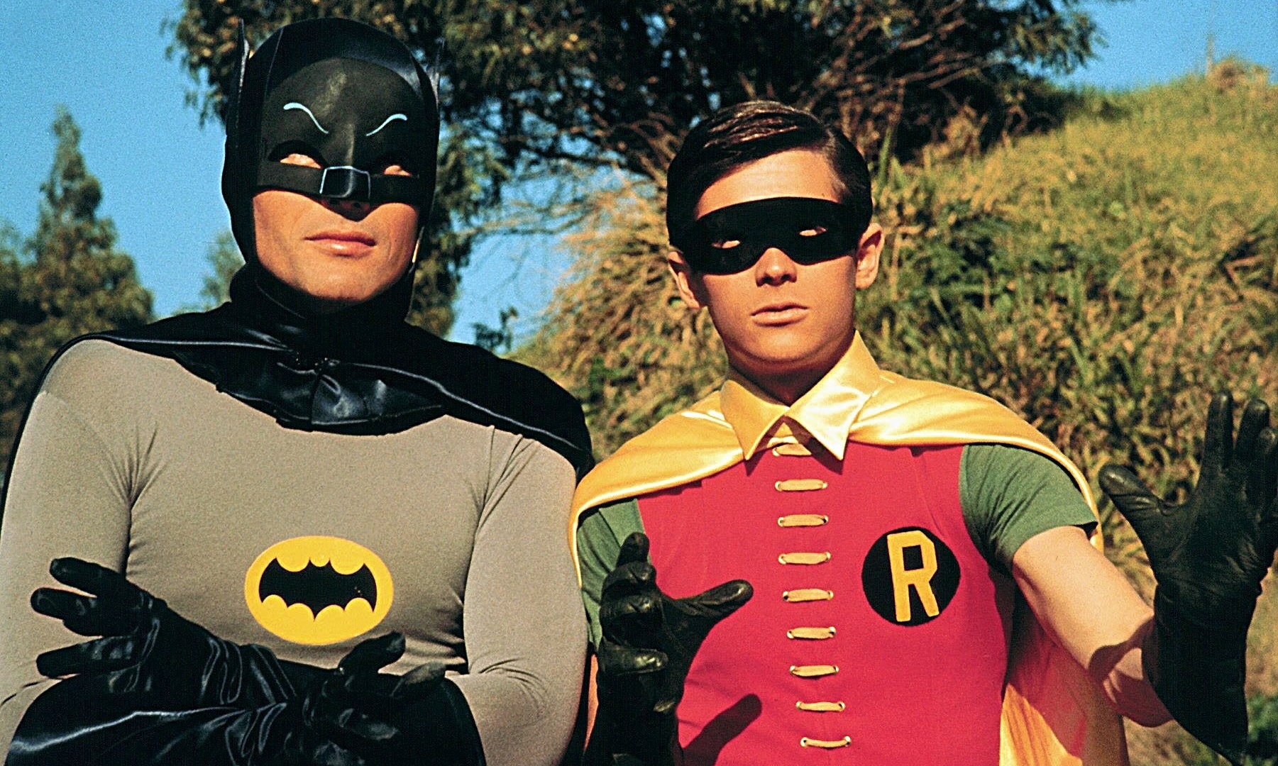 Batman (Adam West) and Robin (Burt Ward)
