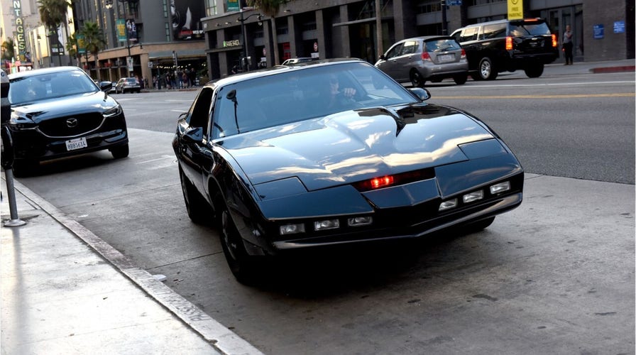 The all black artificial intelligence K.I.T.T. from the Knight Rider television series. 