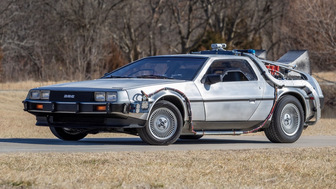 DeLorean Time Machine Back to the Future - Top 10 Movie and TV Shoe Vehicles