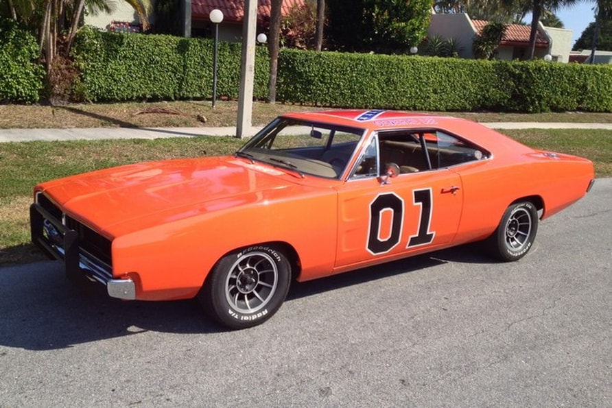 Dukes of Hazzard General Lee - Top 10 Movie and TV Shoe Vehicles