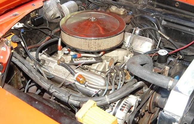 1968 Dodge Charger engine