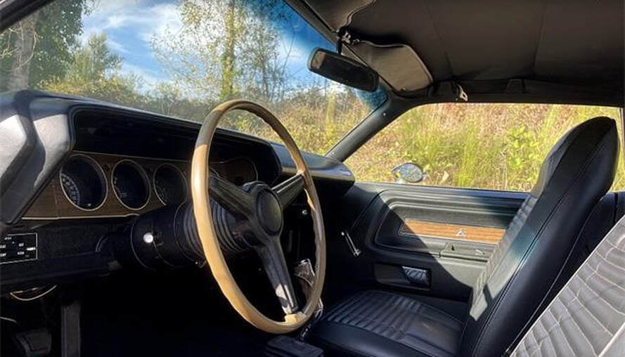 1970 Dodge Challenger in Oregon interior