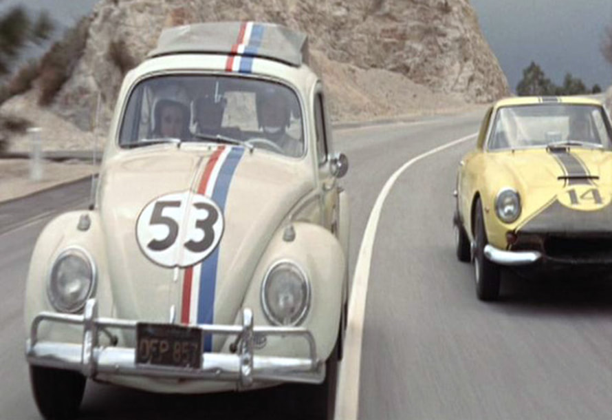 Herbie: The Love Bug on the road vs #14 