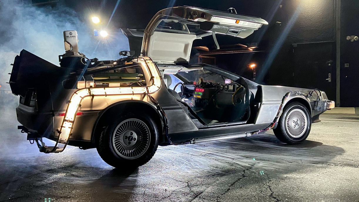Time Machine from Back to the Future